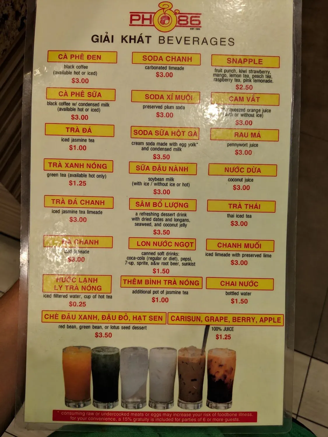 Menu 4