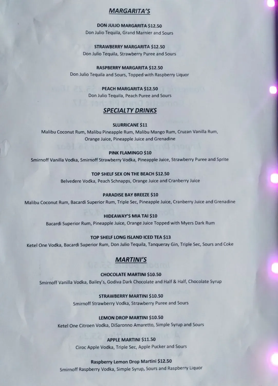 Menu 4