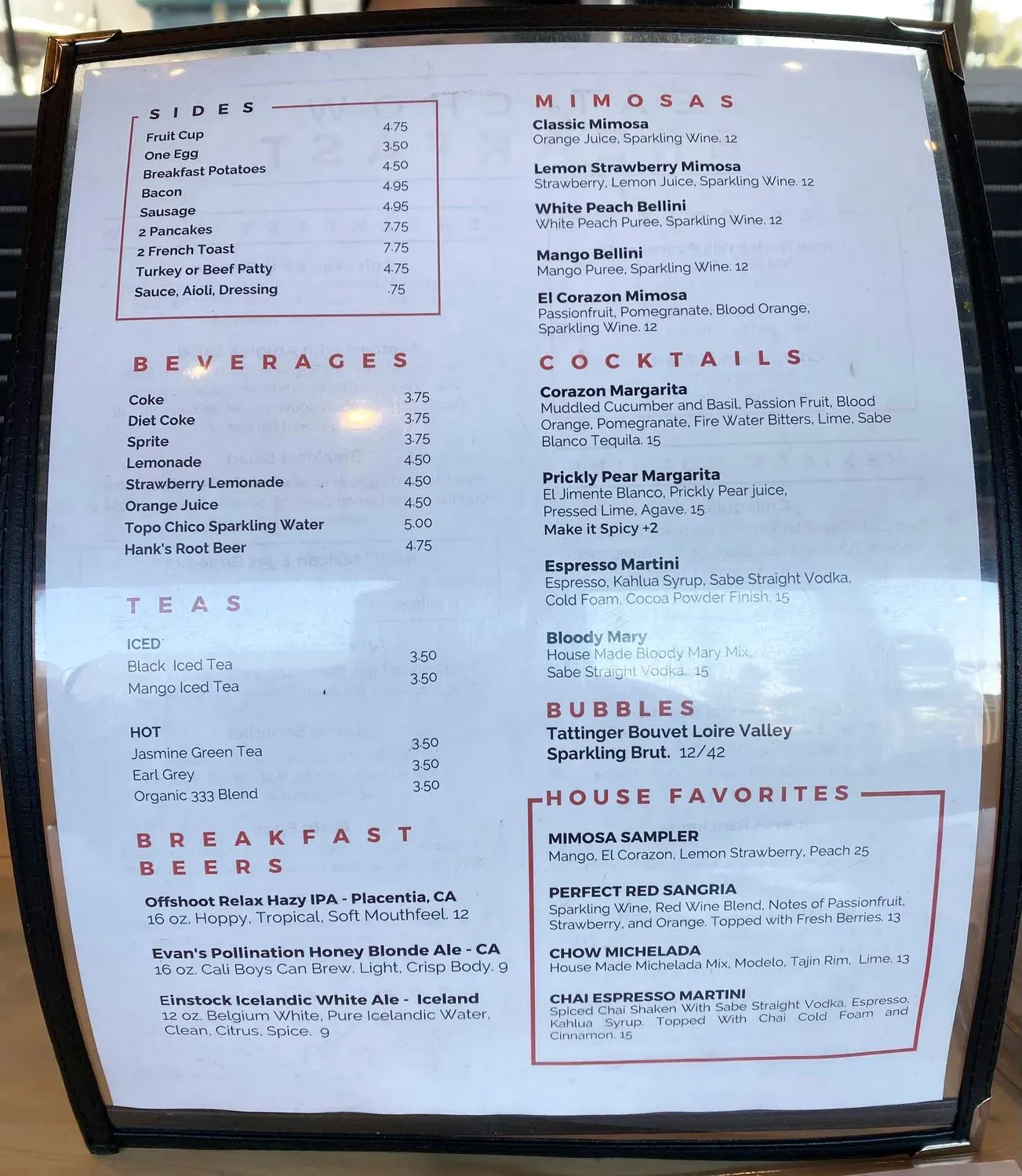 Menu 6