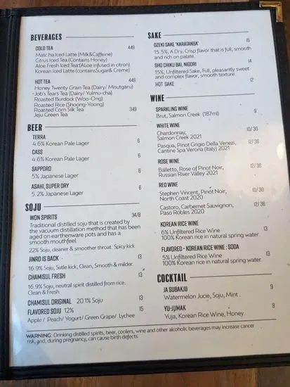 Menu 6