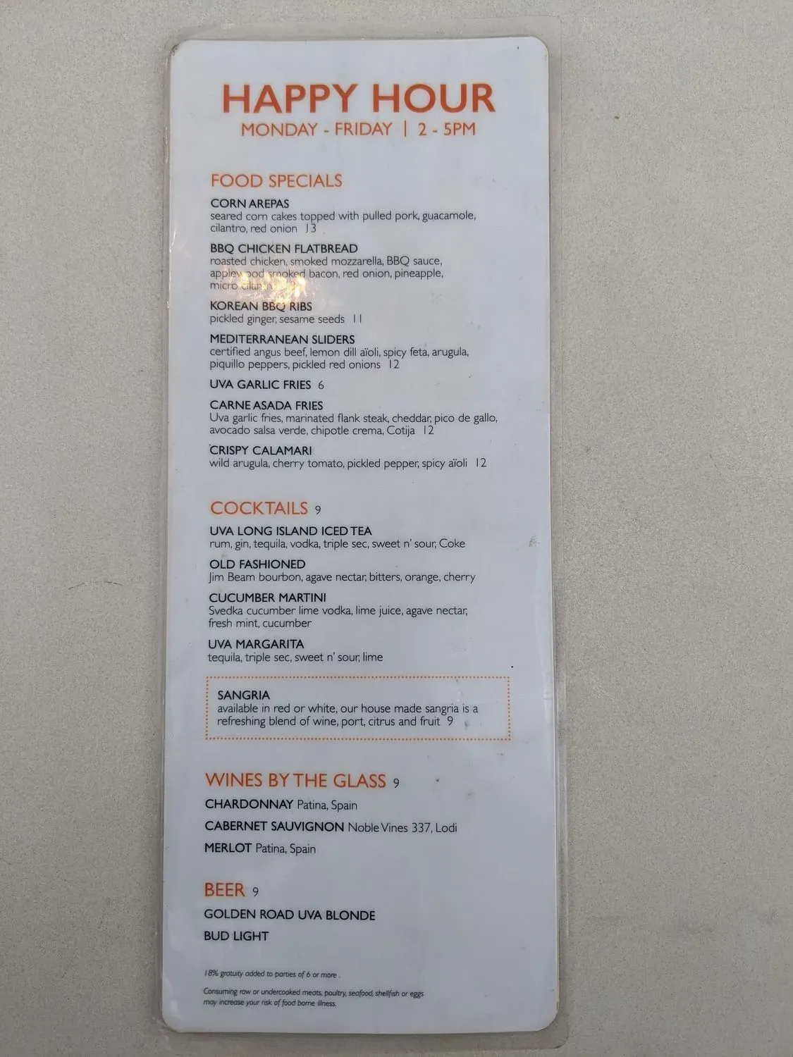 Menu 3