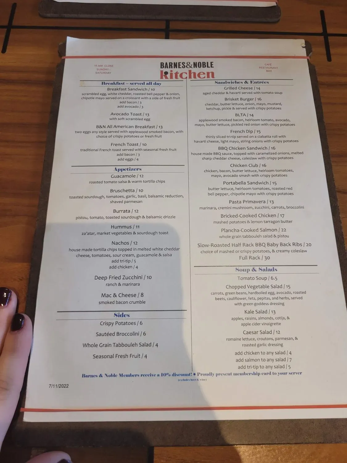 Menu 4