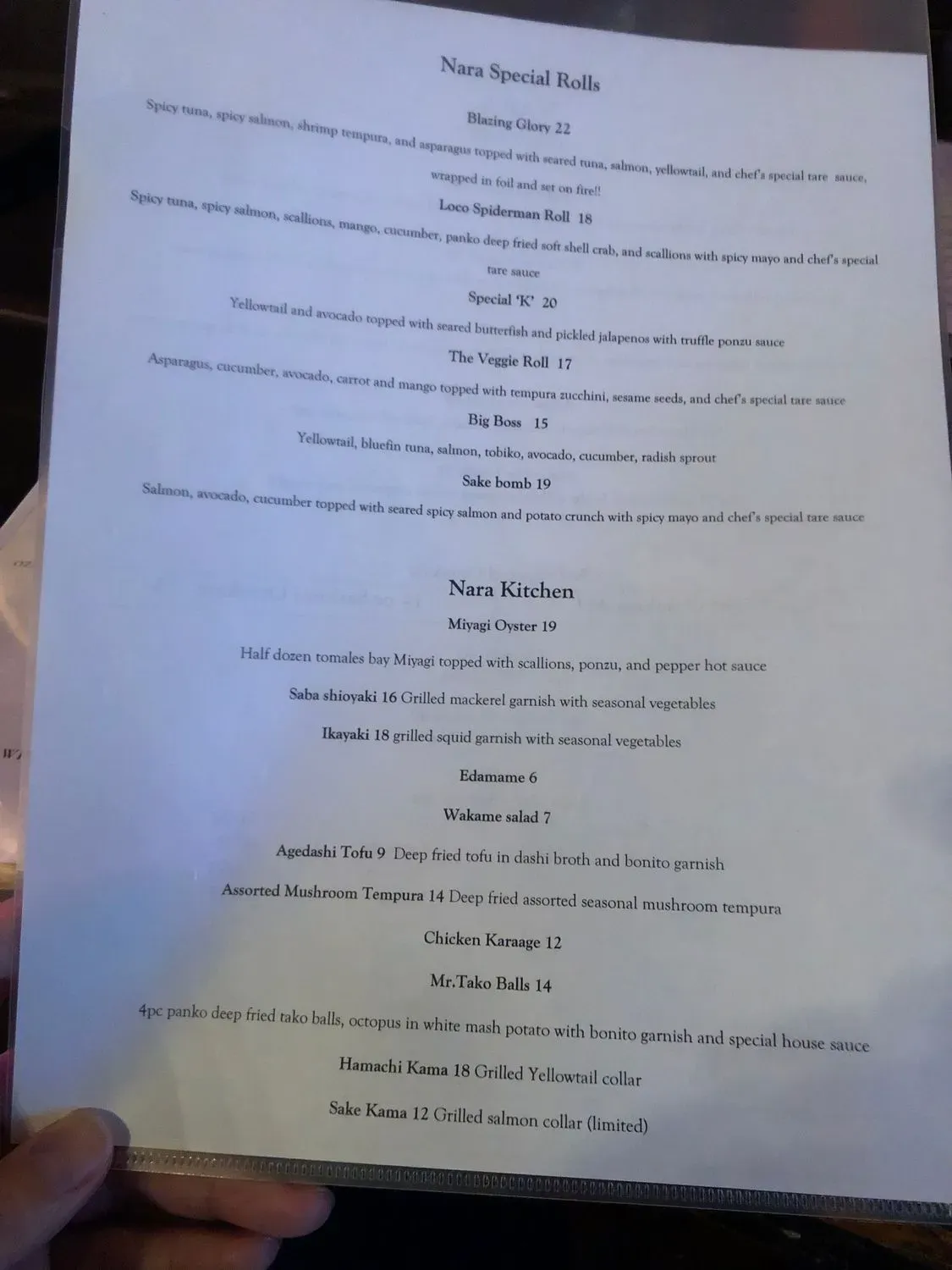 Menu 4