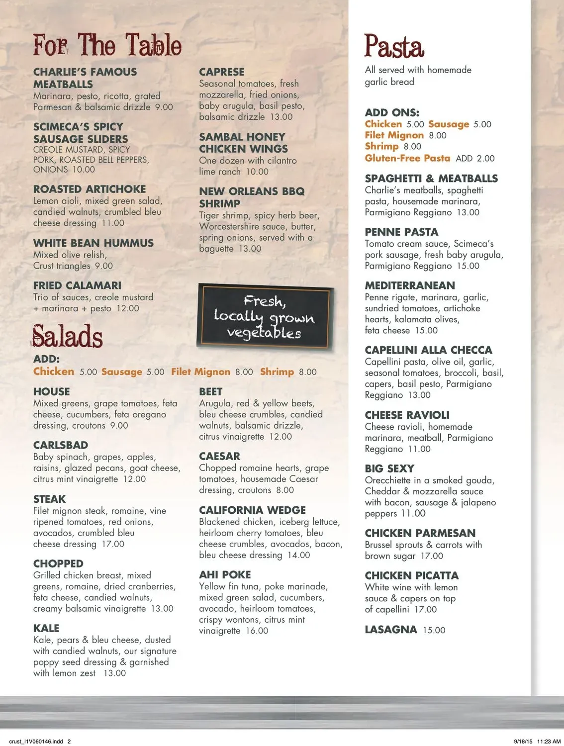 Menu 4