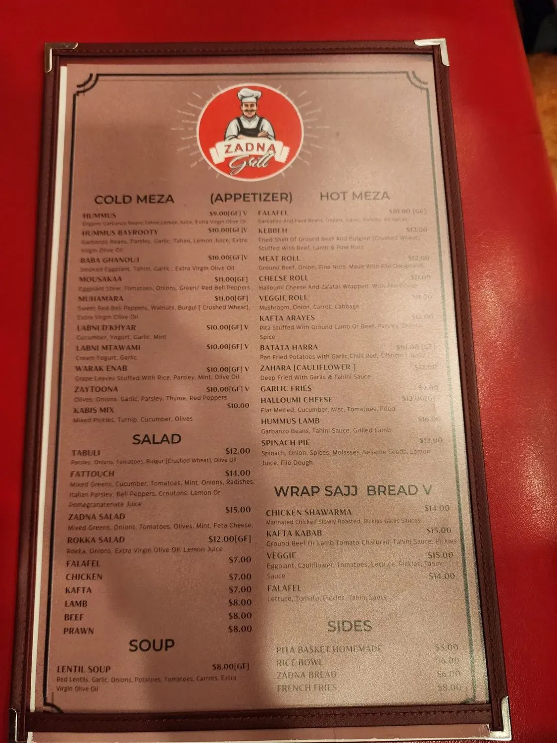 Menu 4