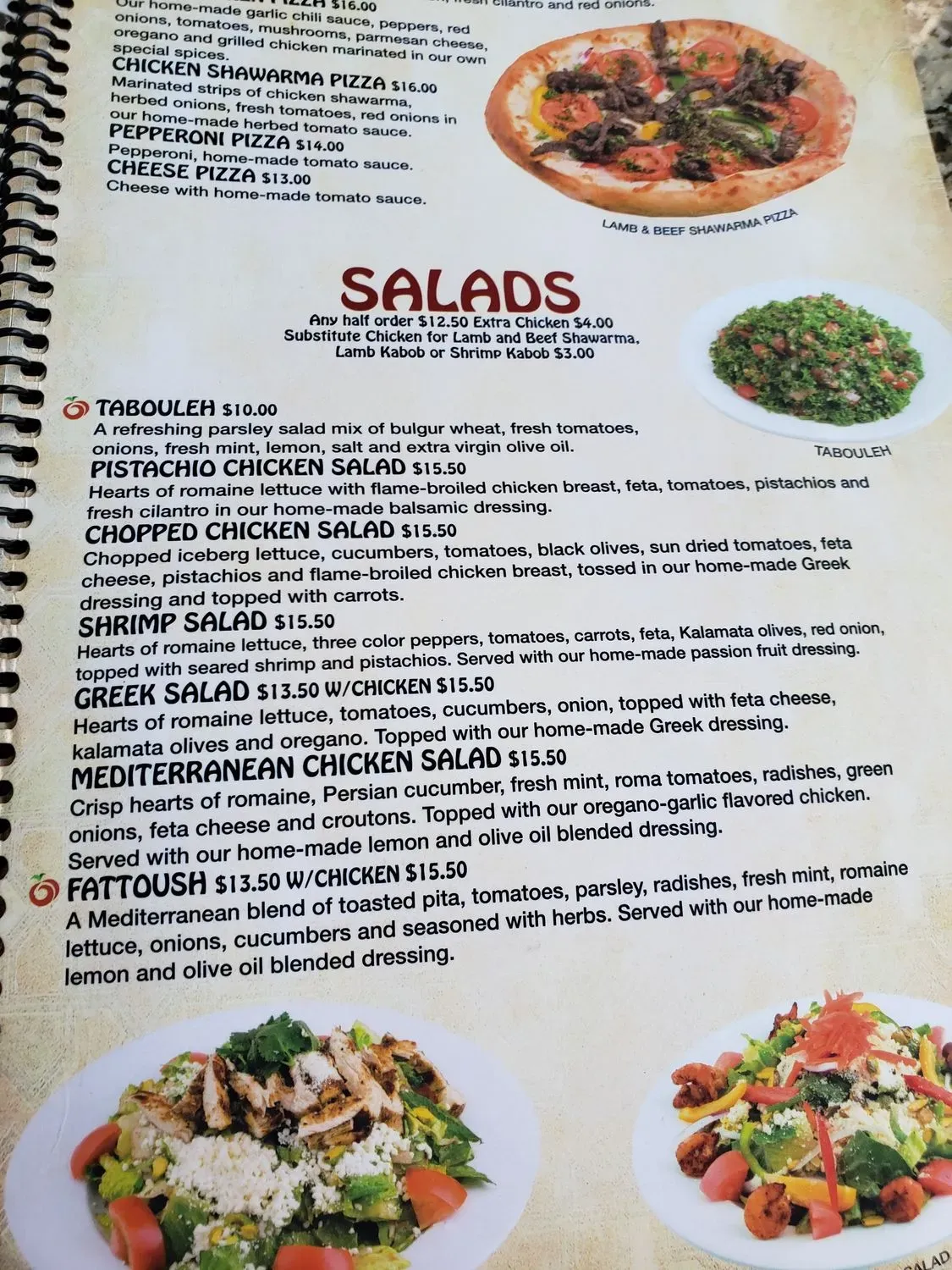 Menu 6