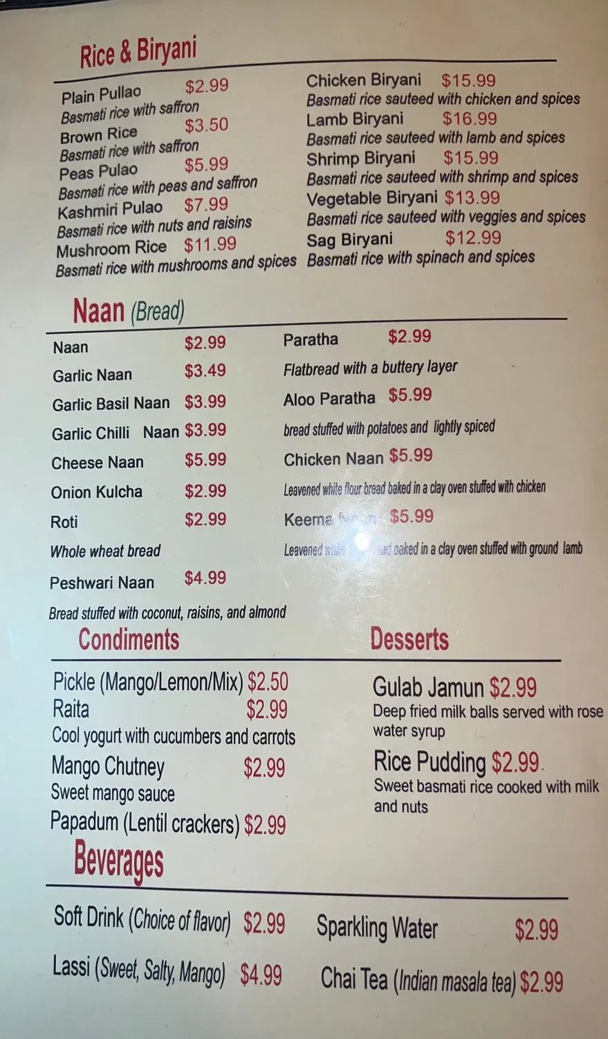 Menu 4