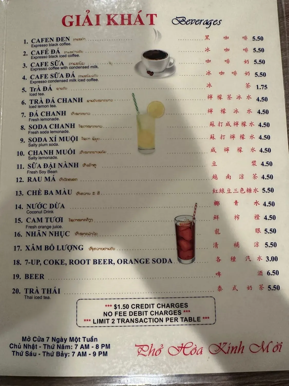 Menu 4