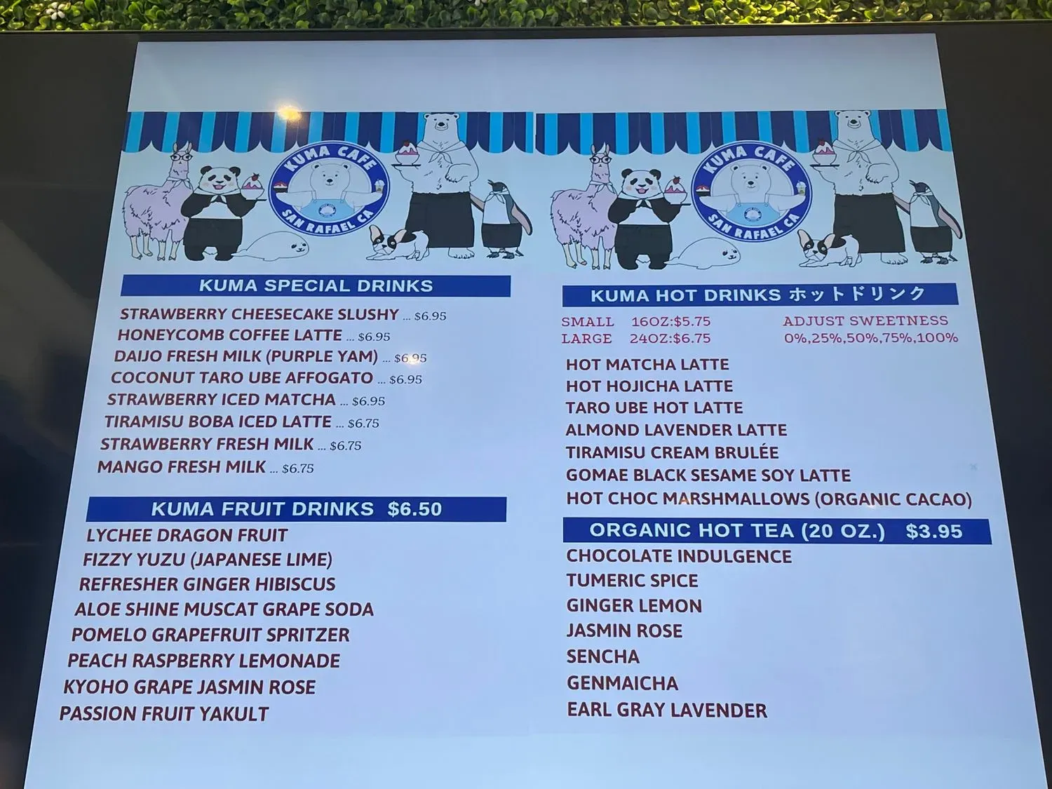 Menu 3