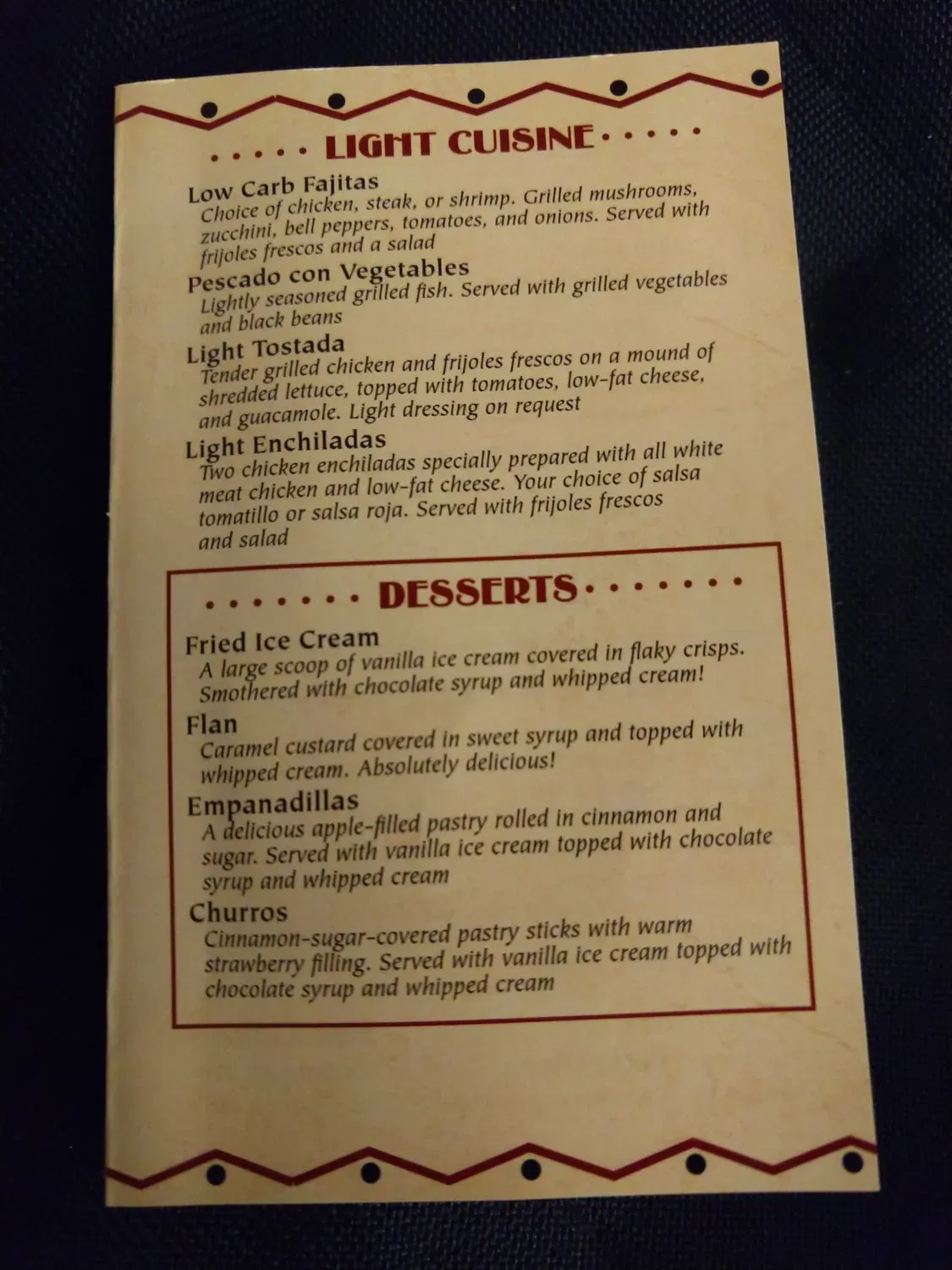 Menu 4