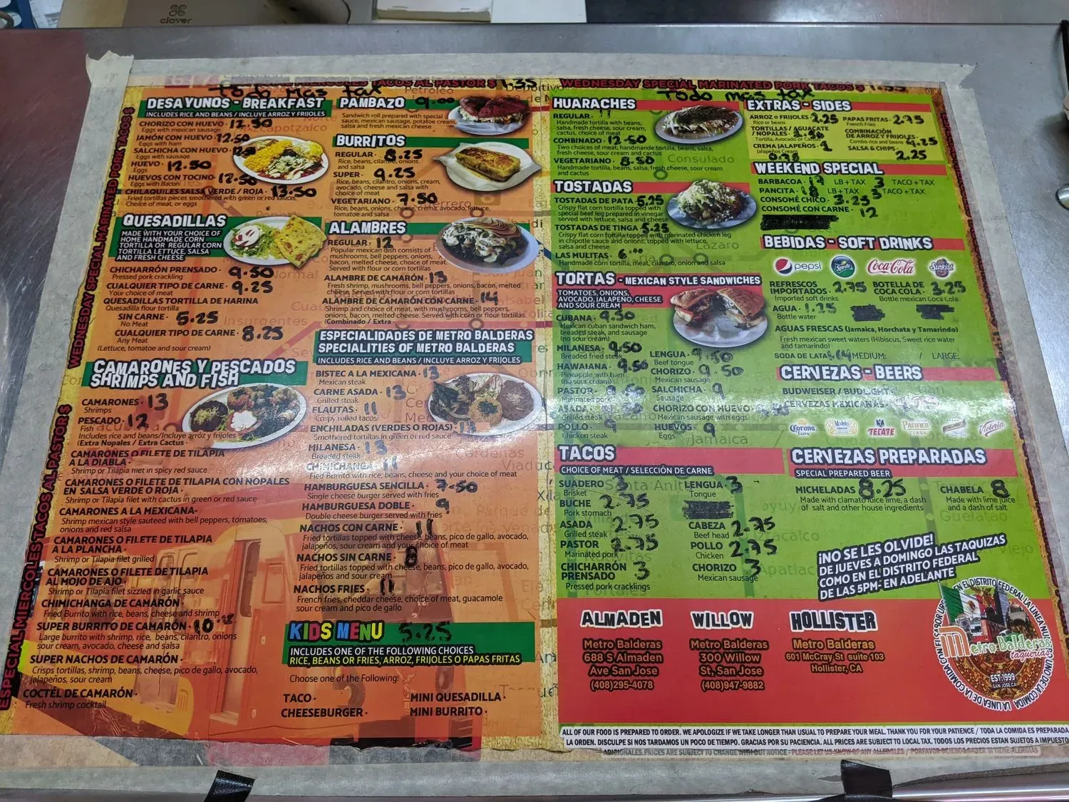 Menu 3