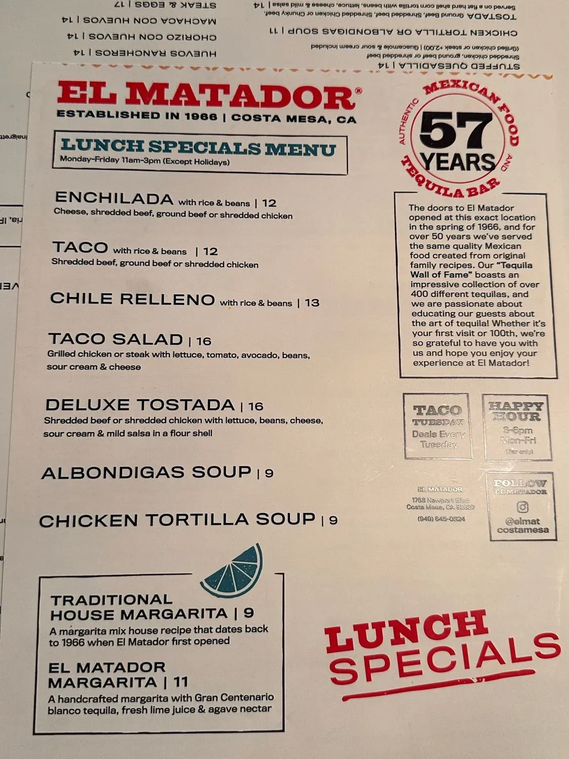 Menu 6