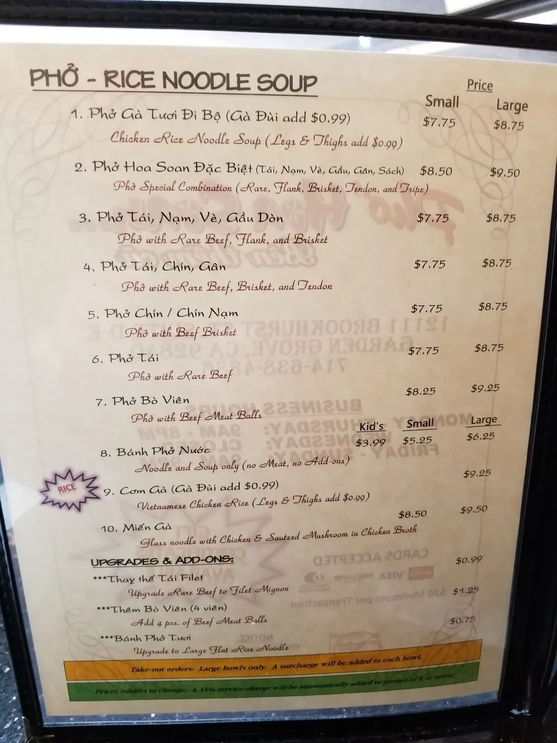 Menu 4