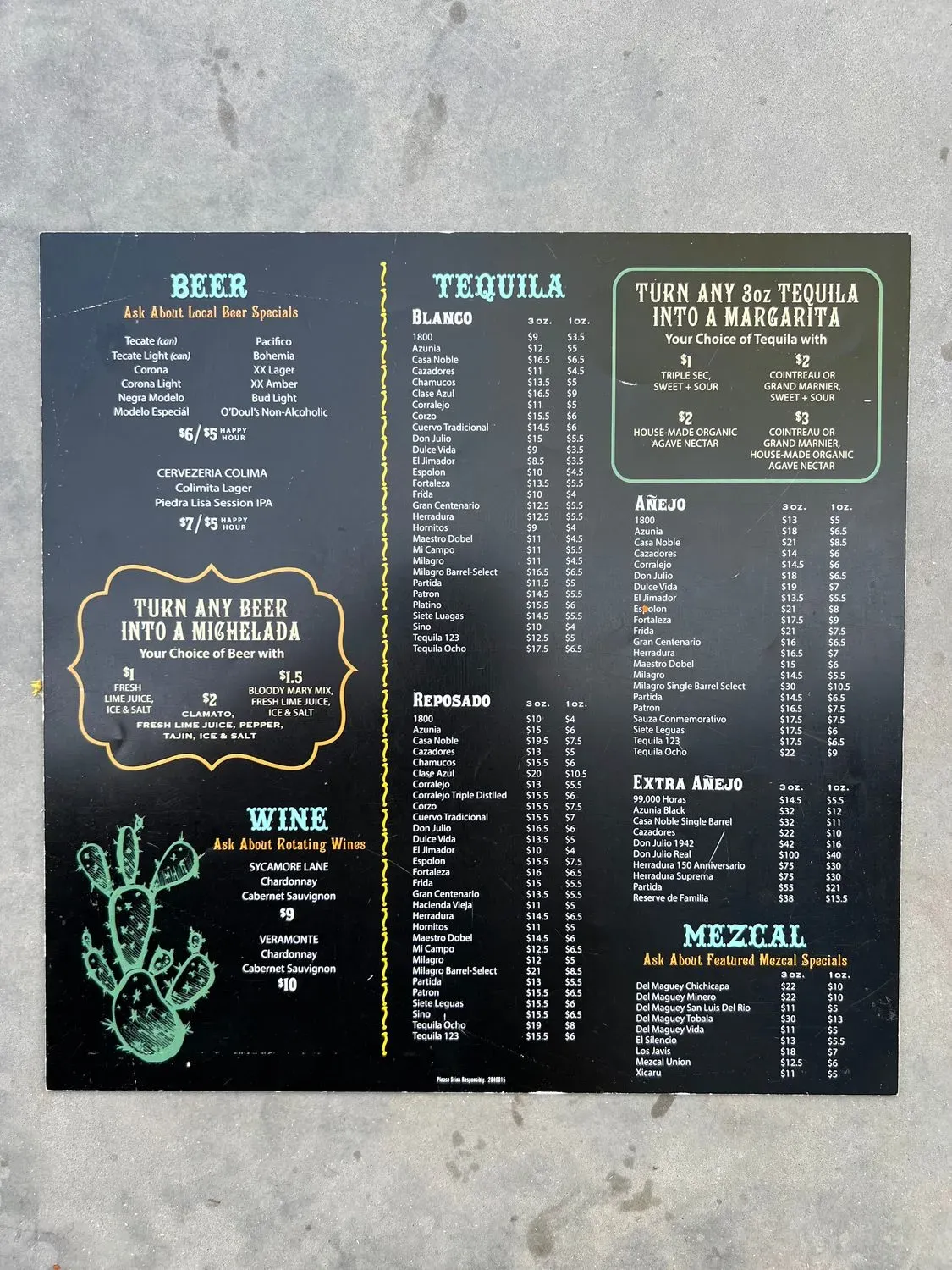 Menu 3