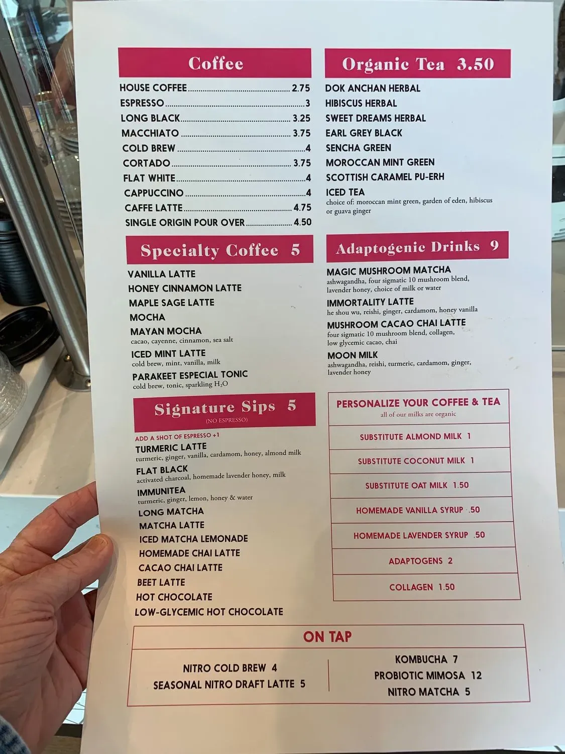 Menu 4