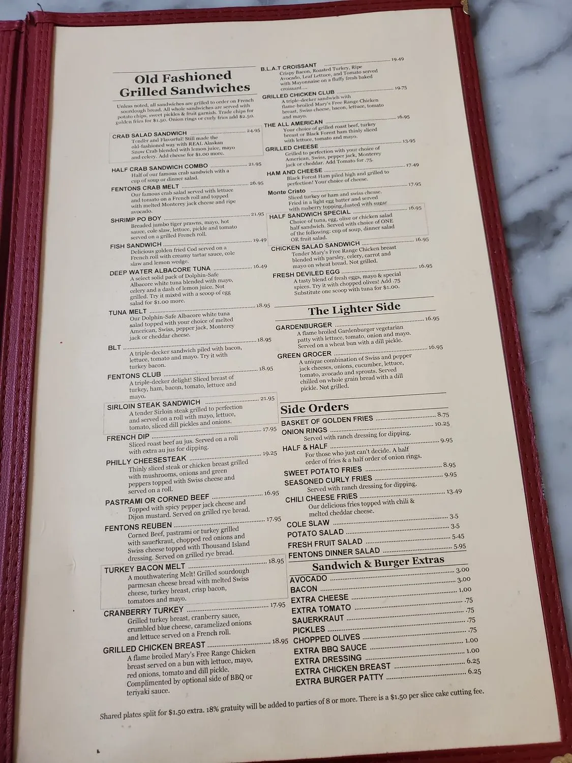 Jack's Restaurant & Bar Menu - Updated November 2025