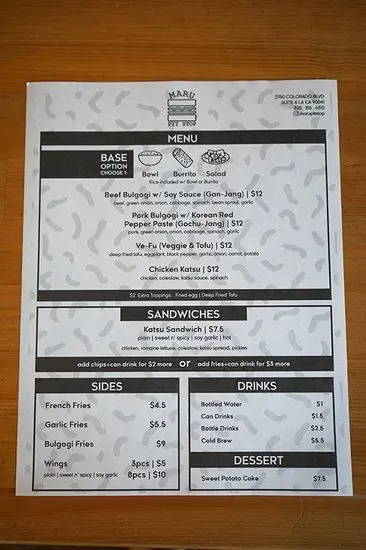 Menu 4