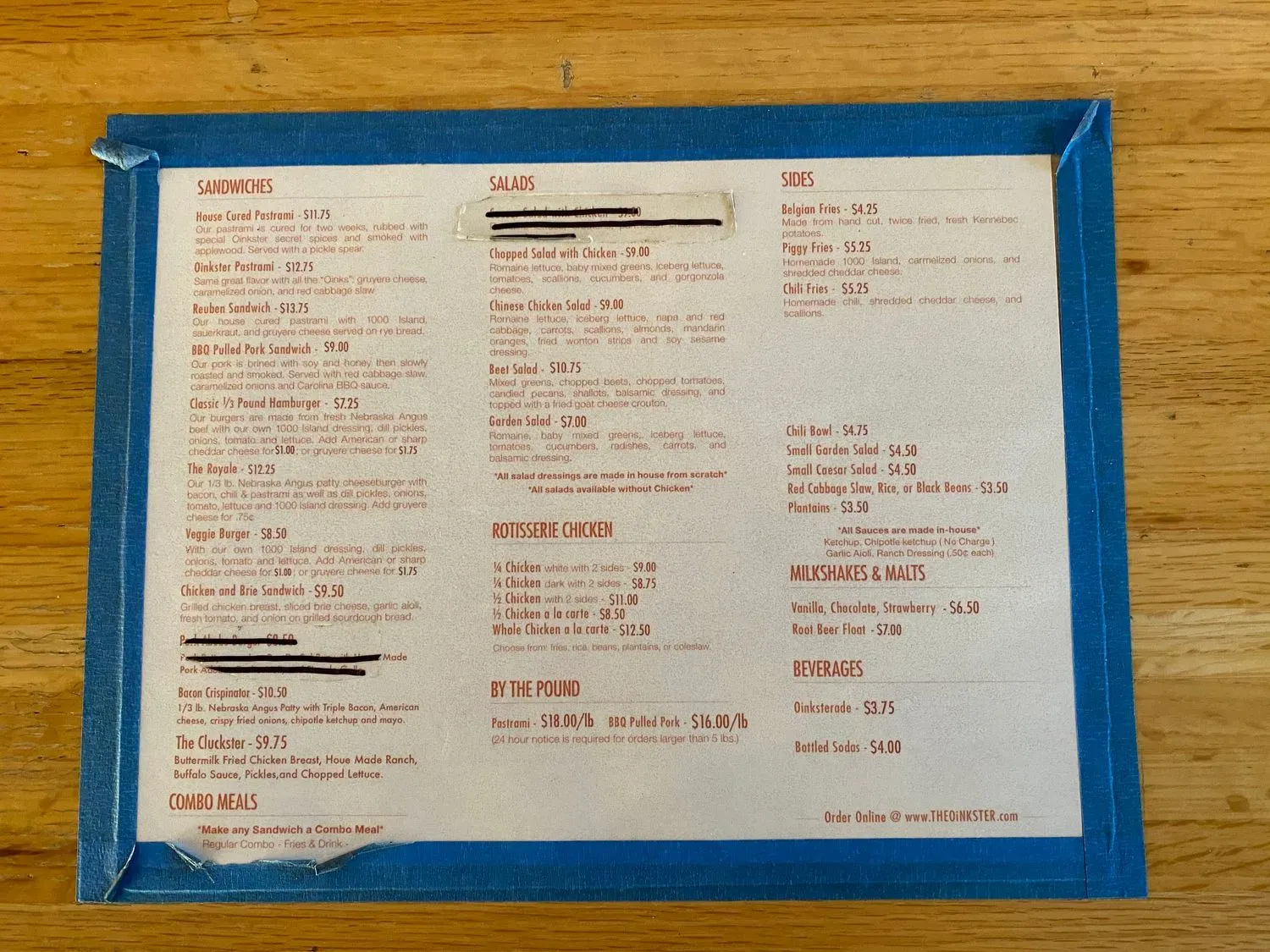 Menu 3