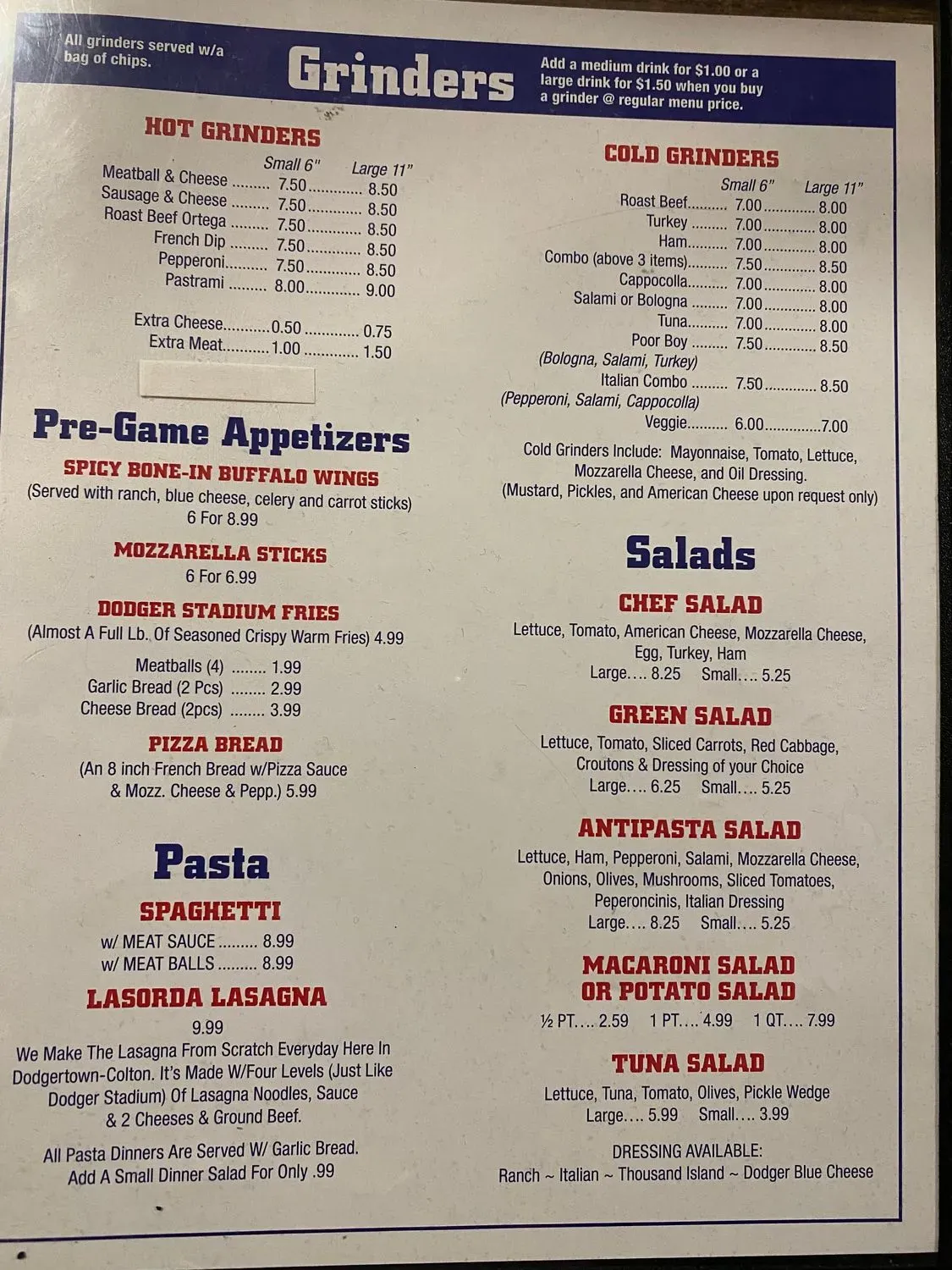 Menu 3