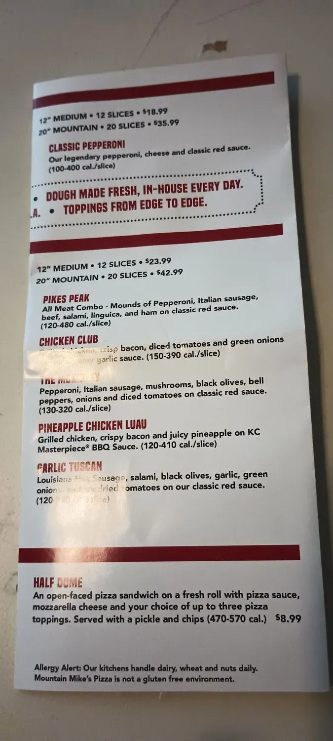 Menu 4