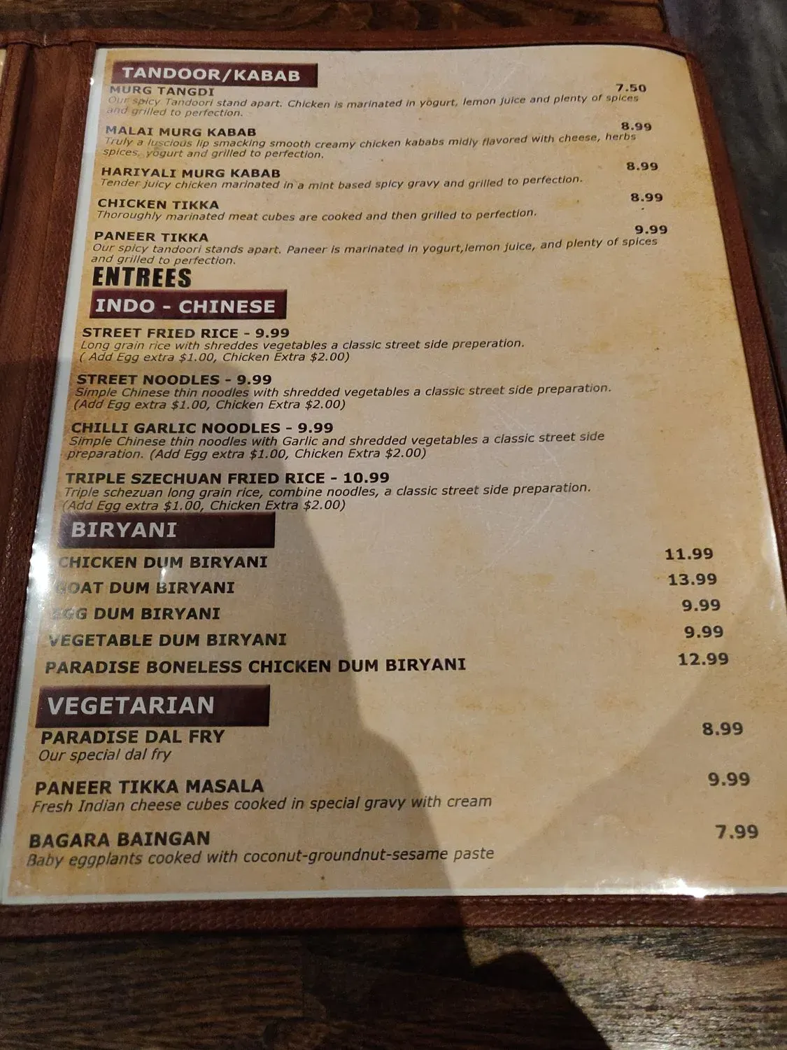 Menu 6