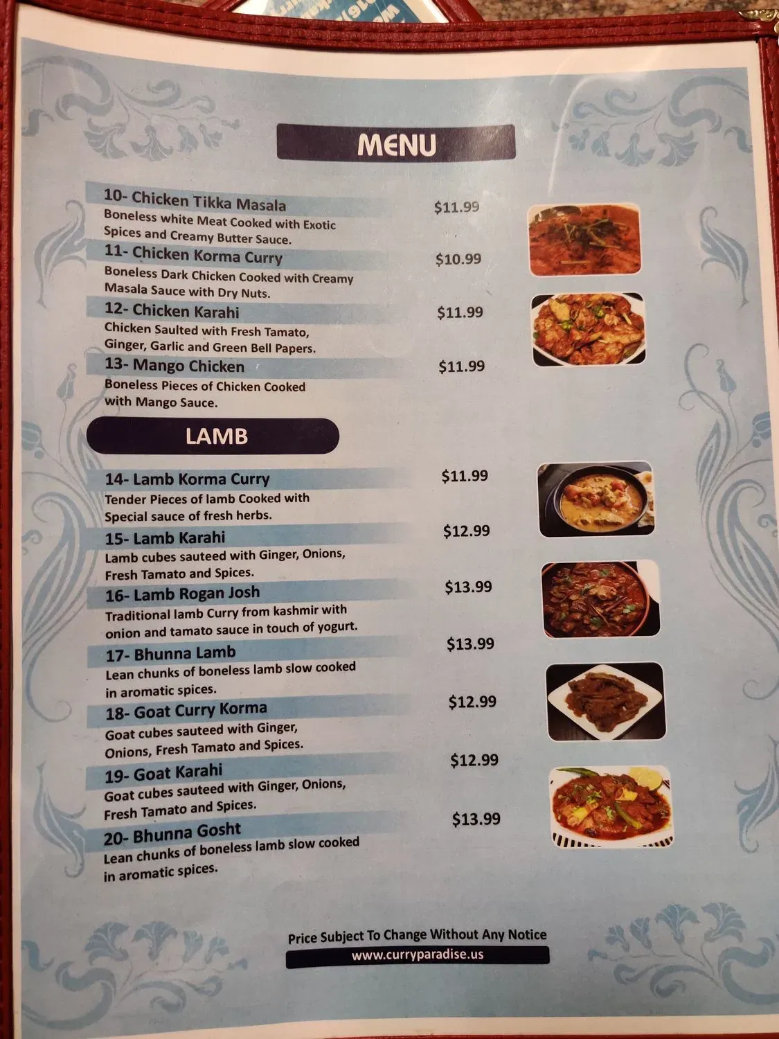 Menu 4