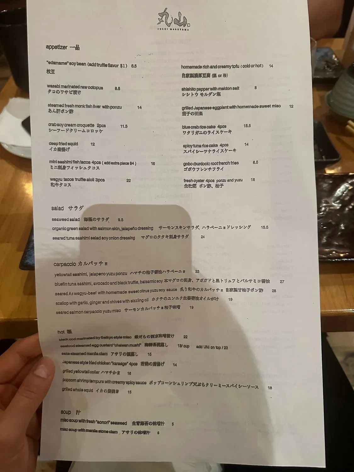 Menu 4