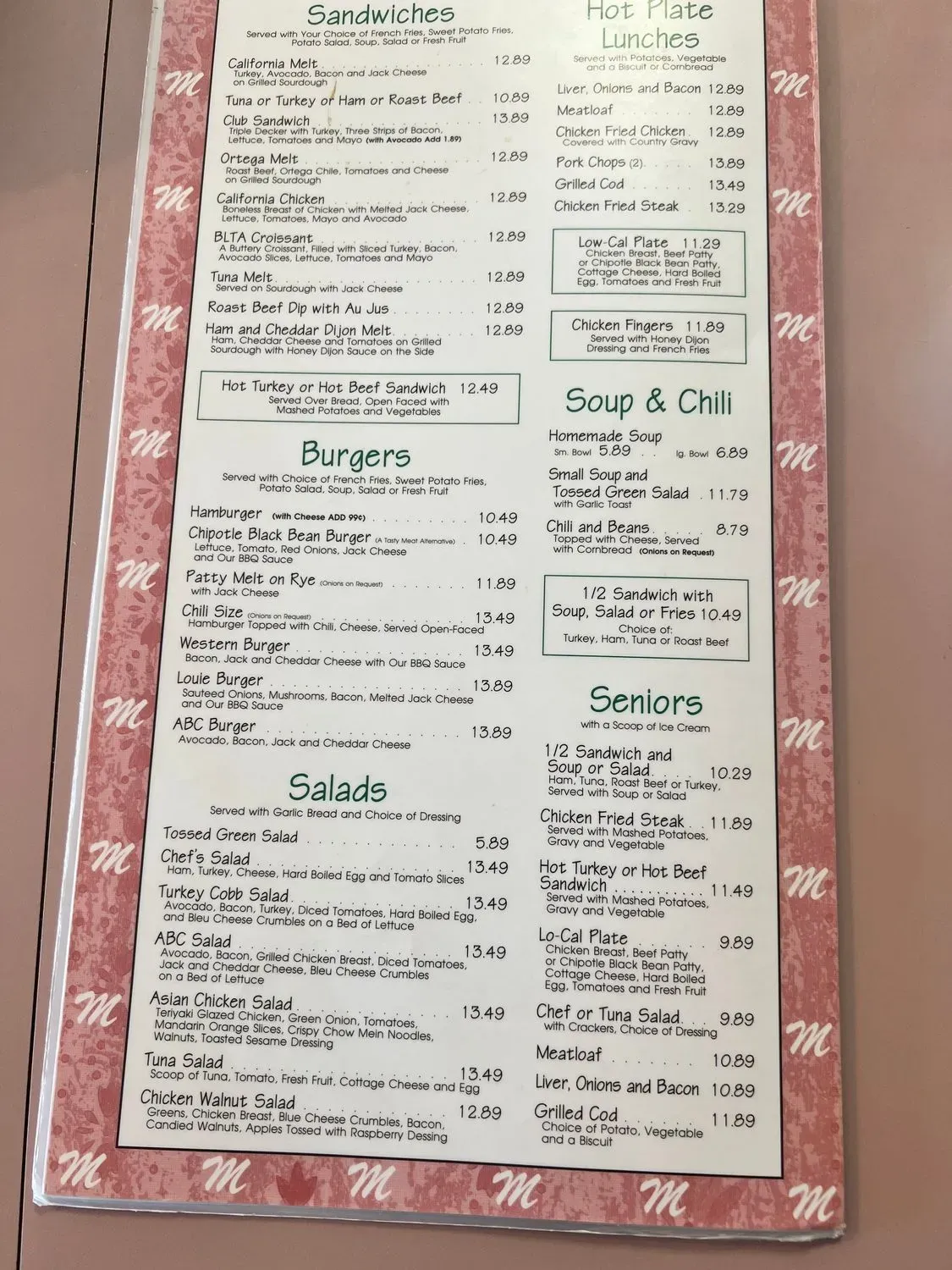 Menu 3