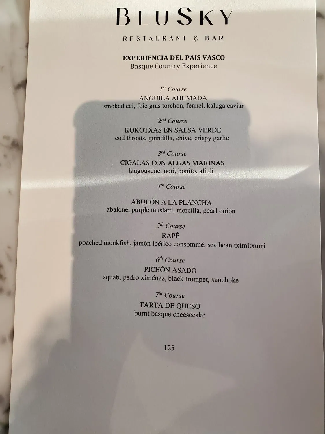 Menu 6