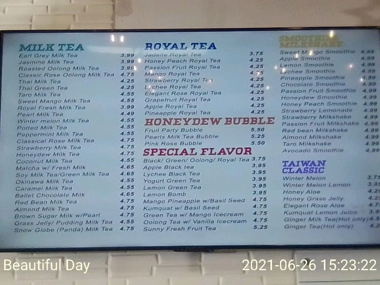 Menu 6