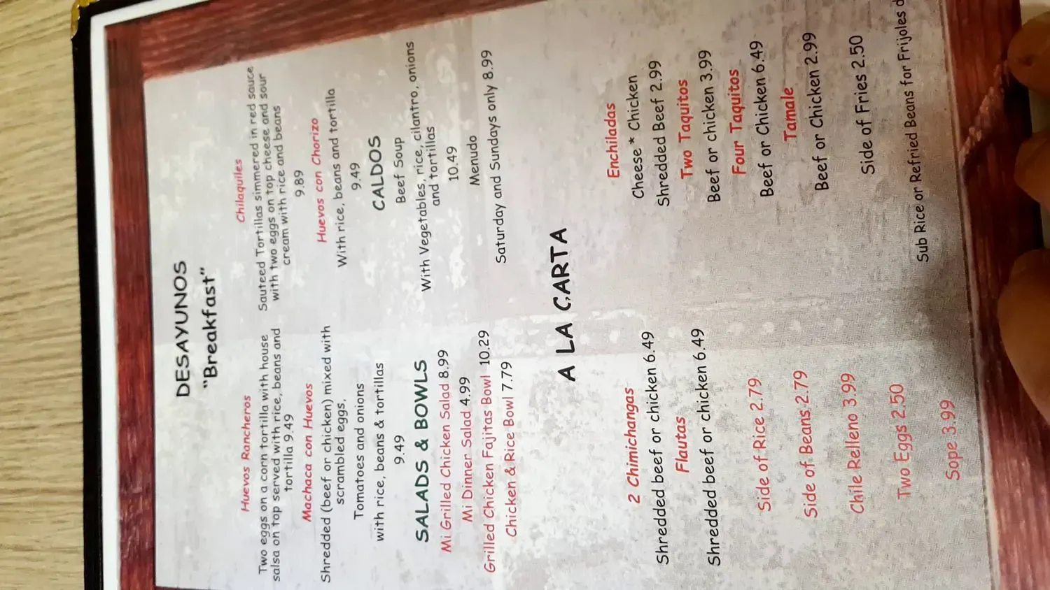 Menu 3