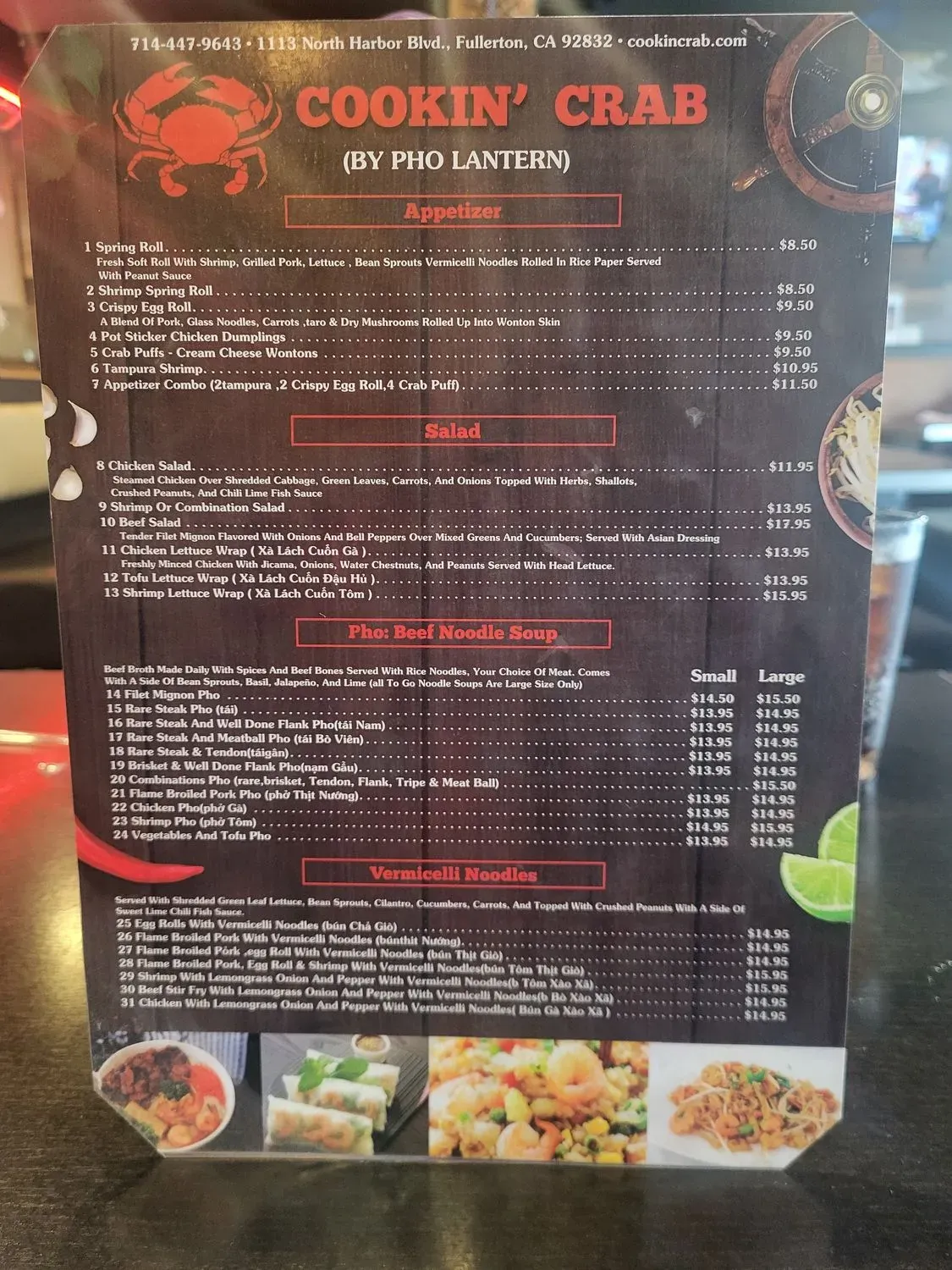 Menu 6