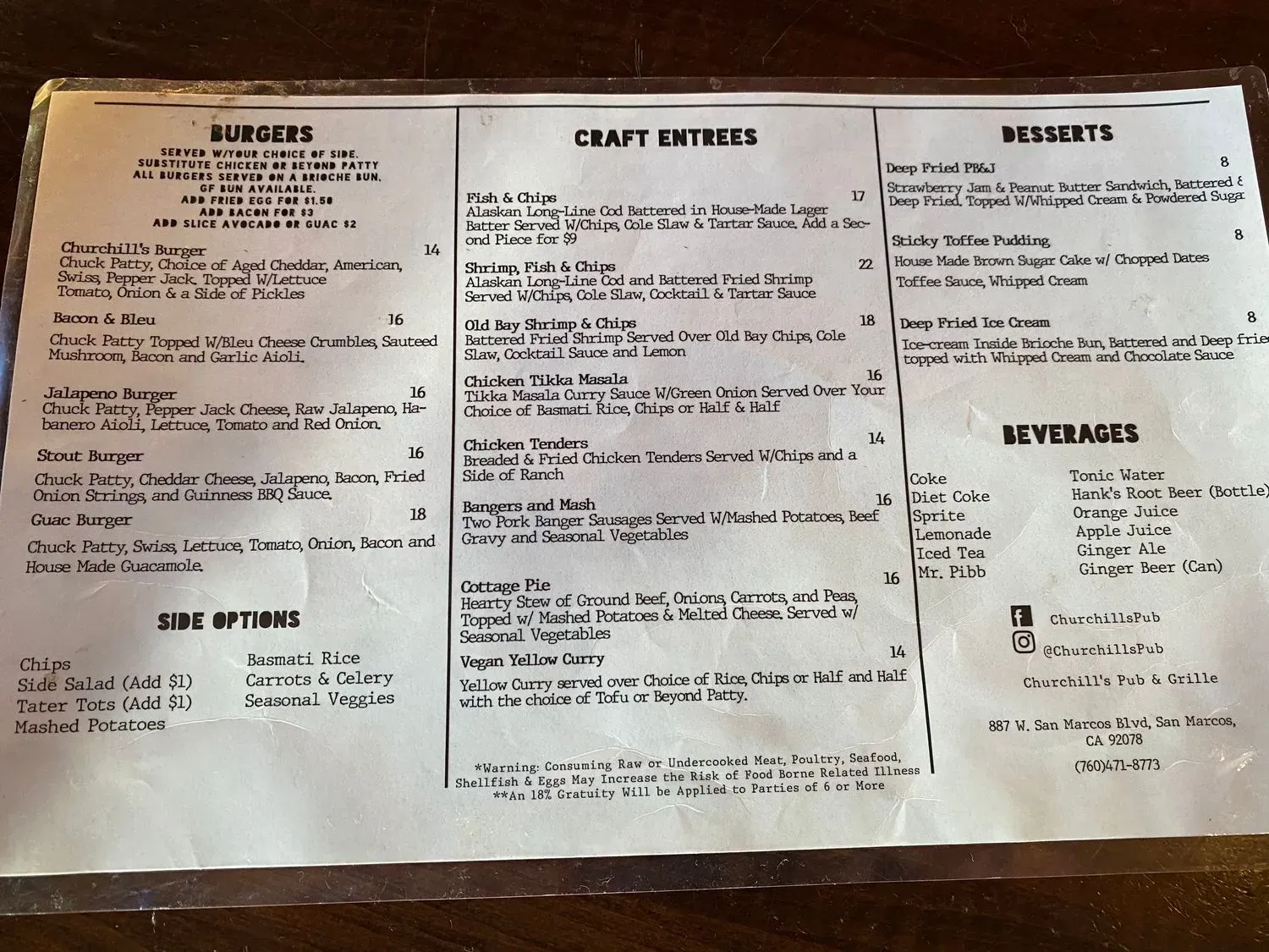 Menu 4