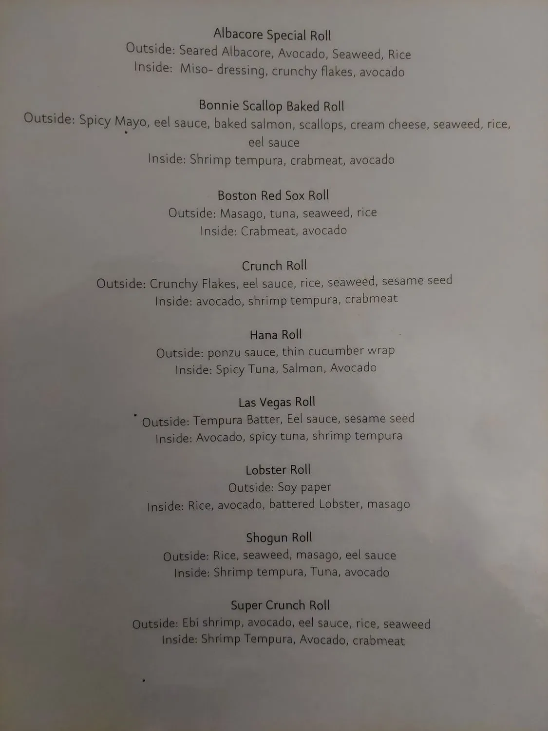 Menu 4