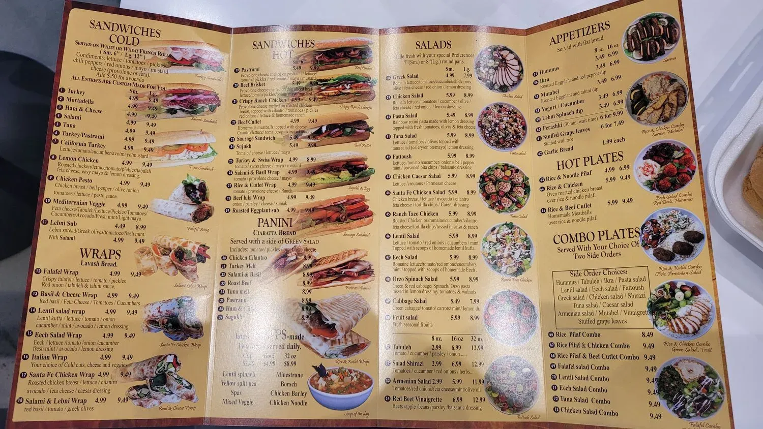 Menu 3