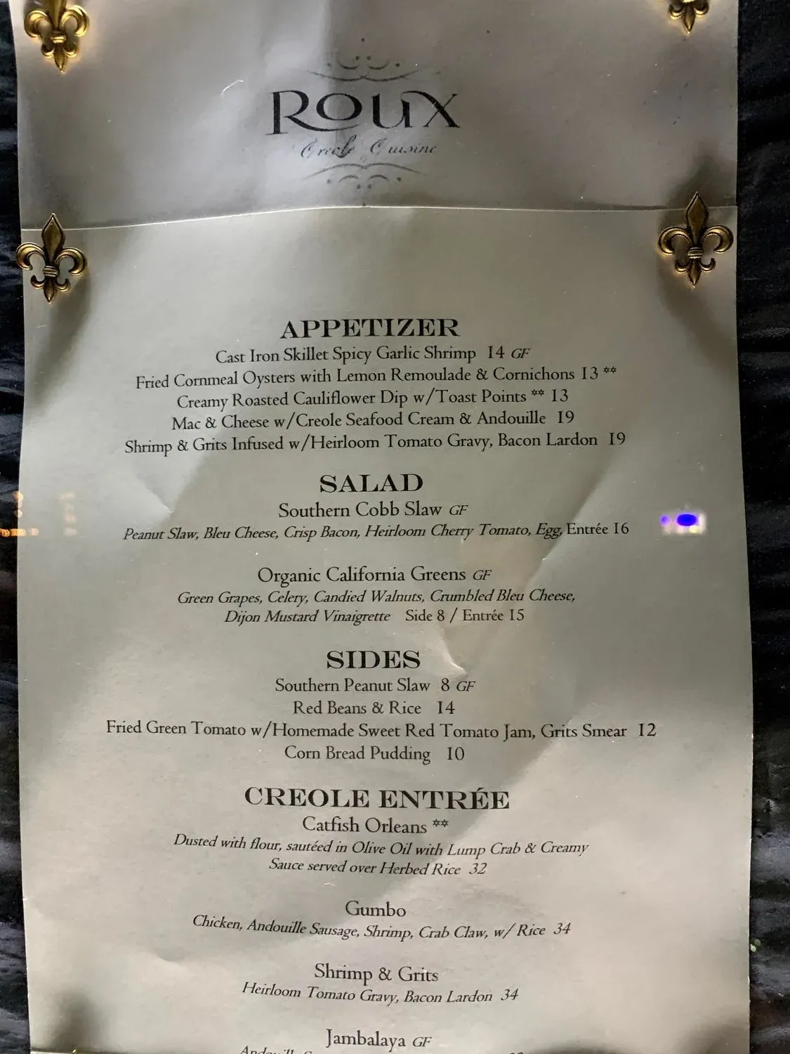 Menu 6