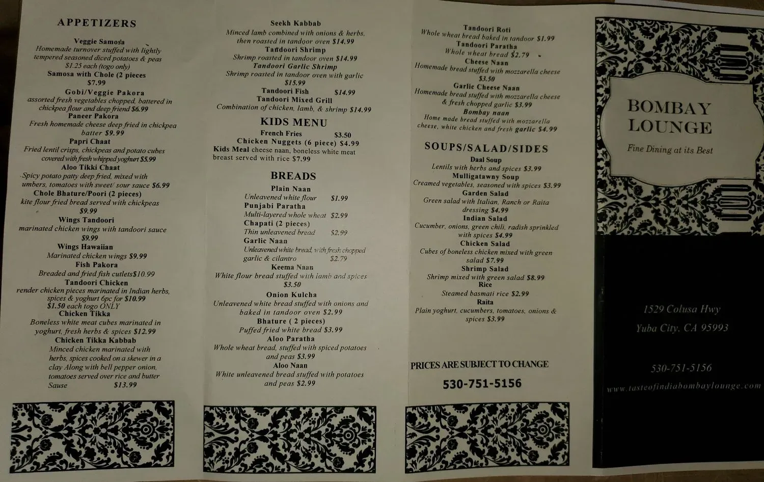 Menu 6