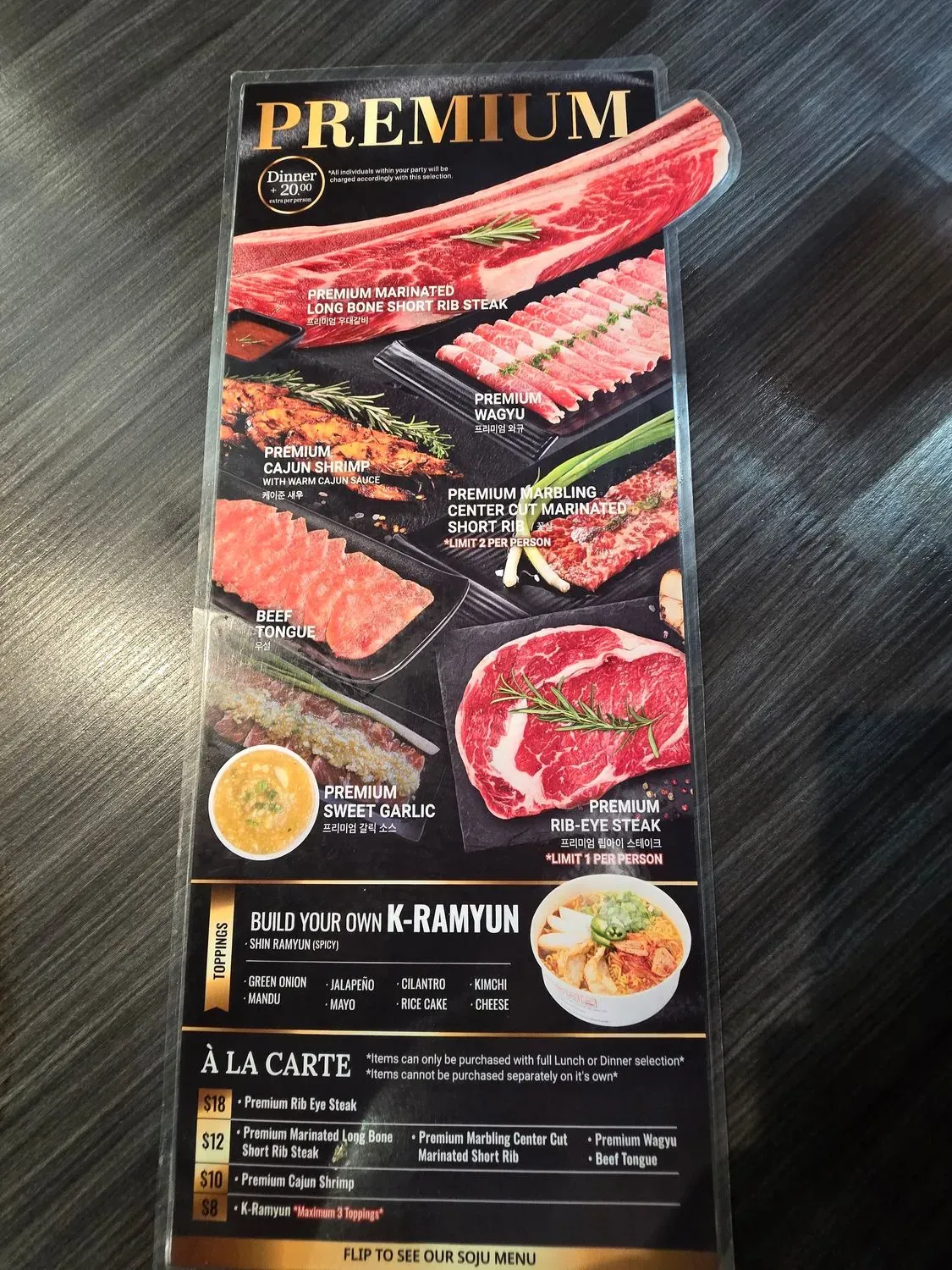 Gen Korean BBQ House Menu - Updated November 2025
