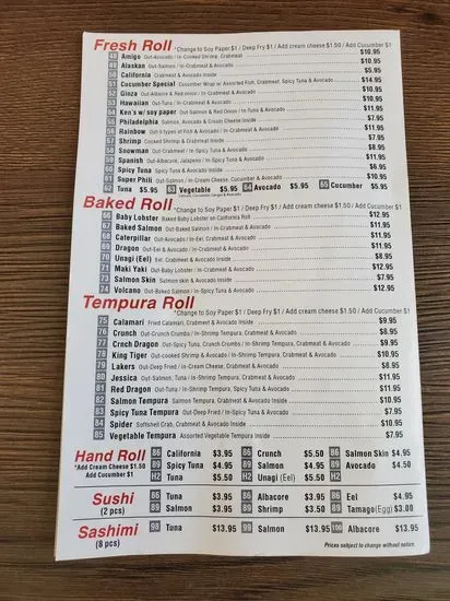 Menu 3