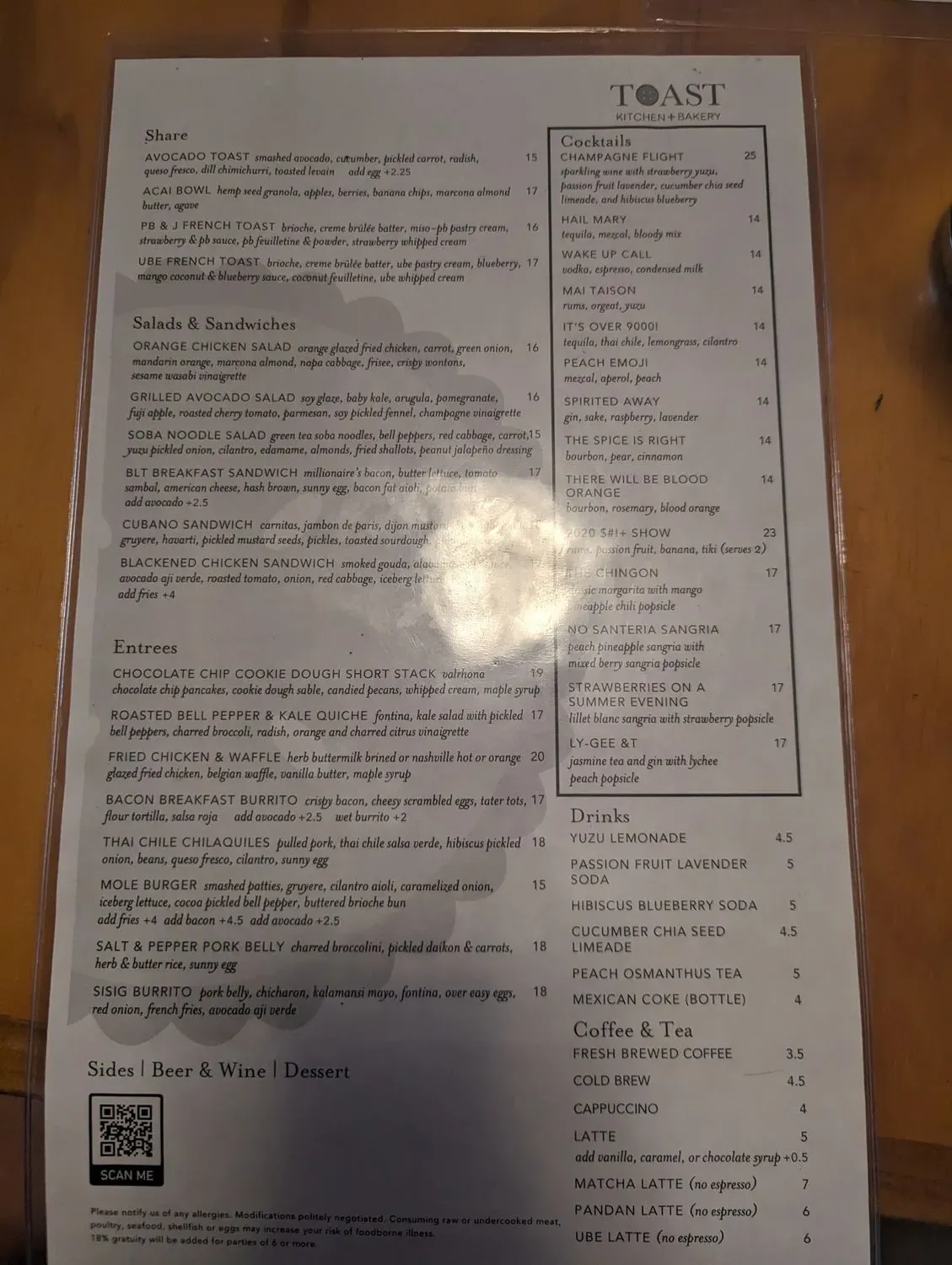 Menu 4