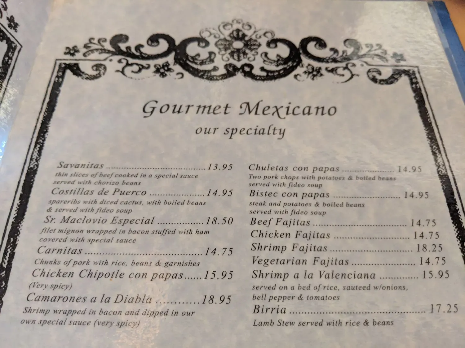 Menu 3