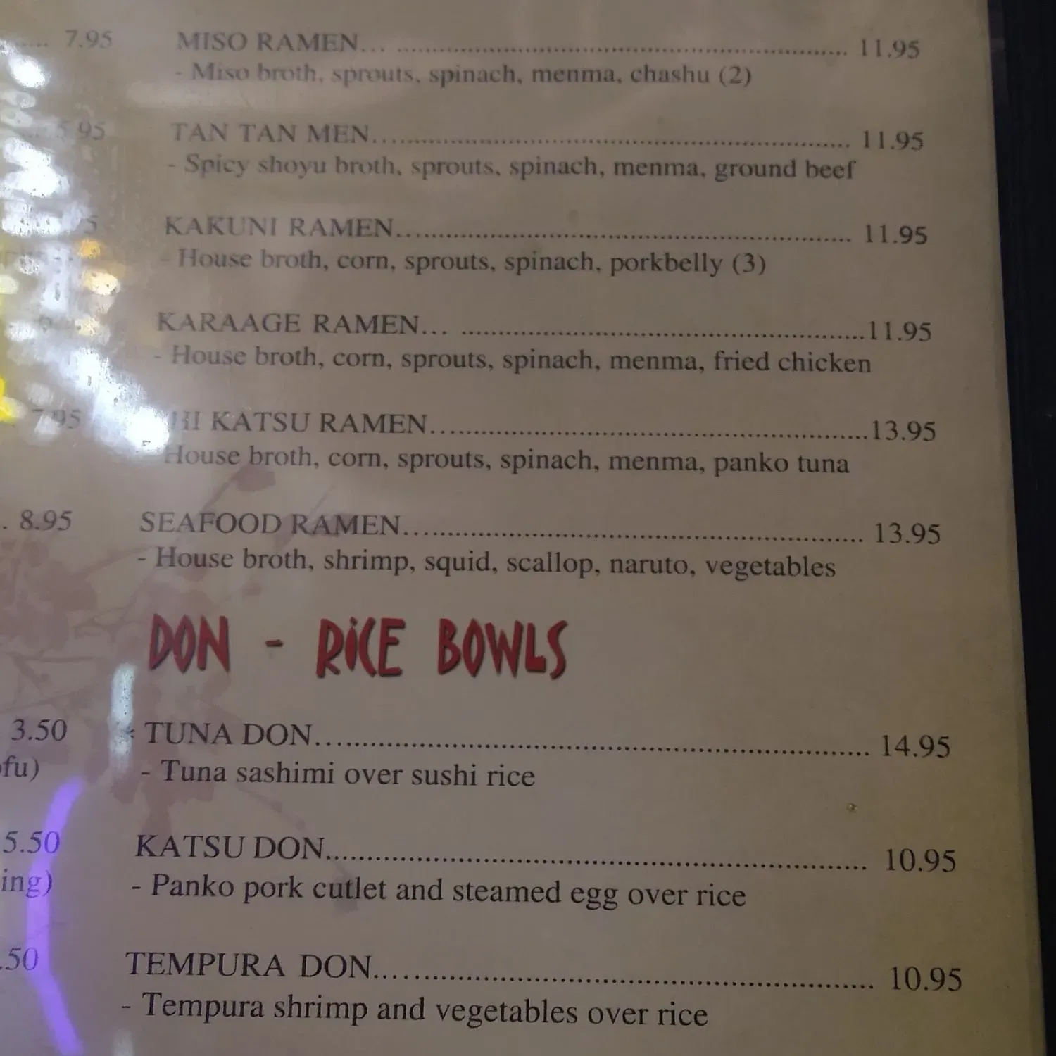 Menu 3