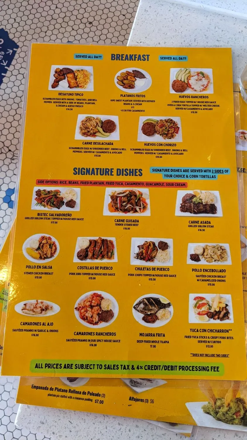 Menu 6