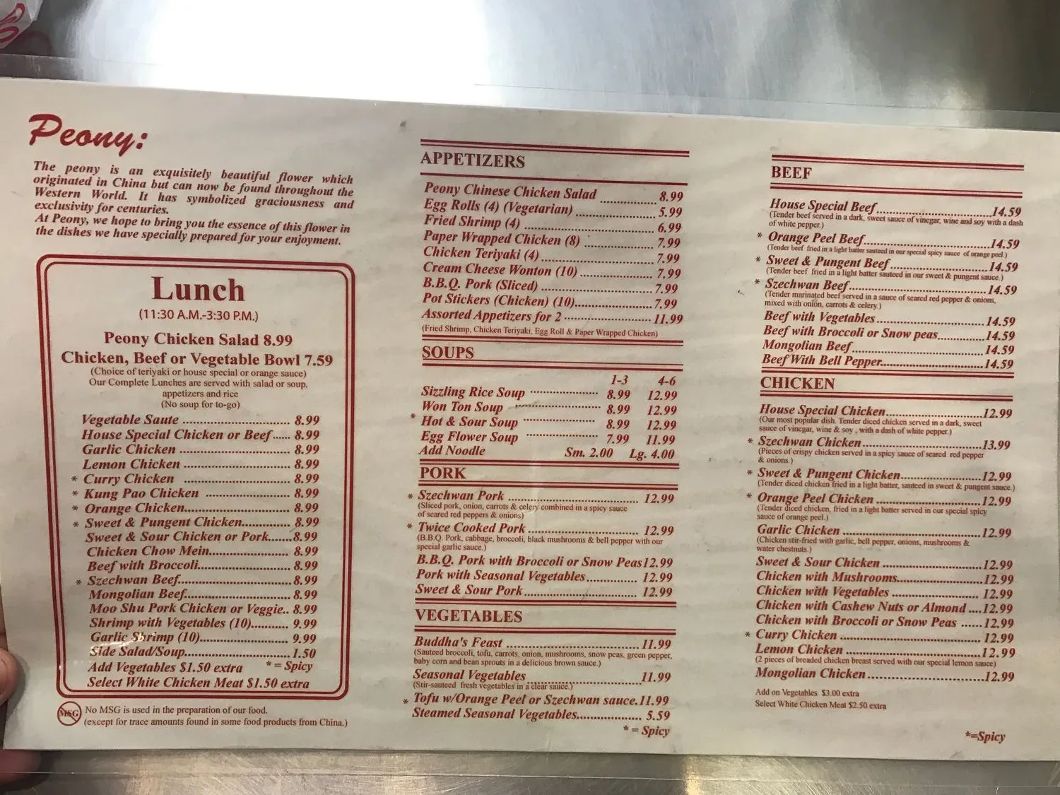 Menu 6