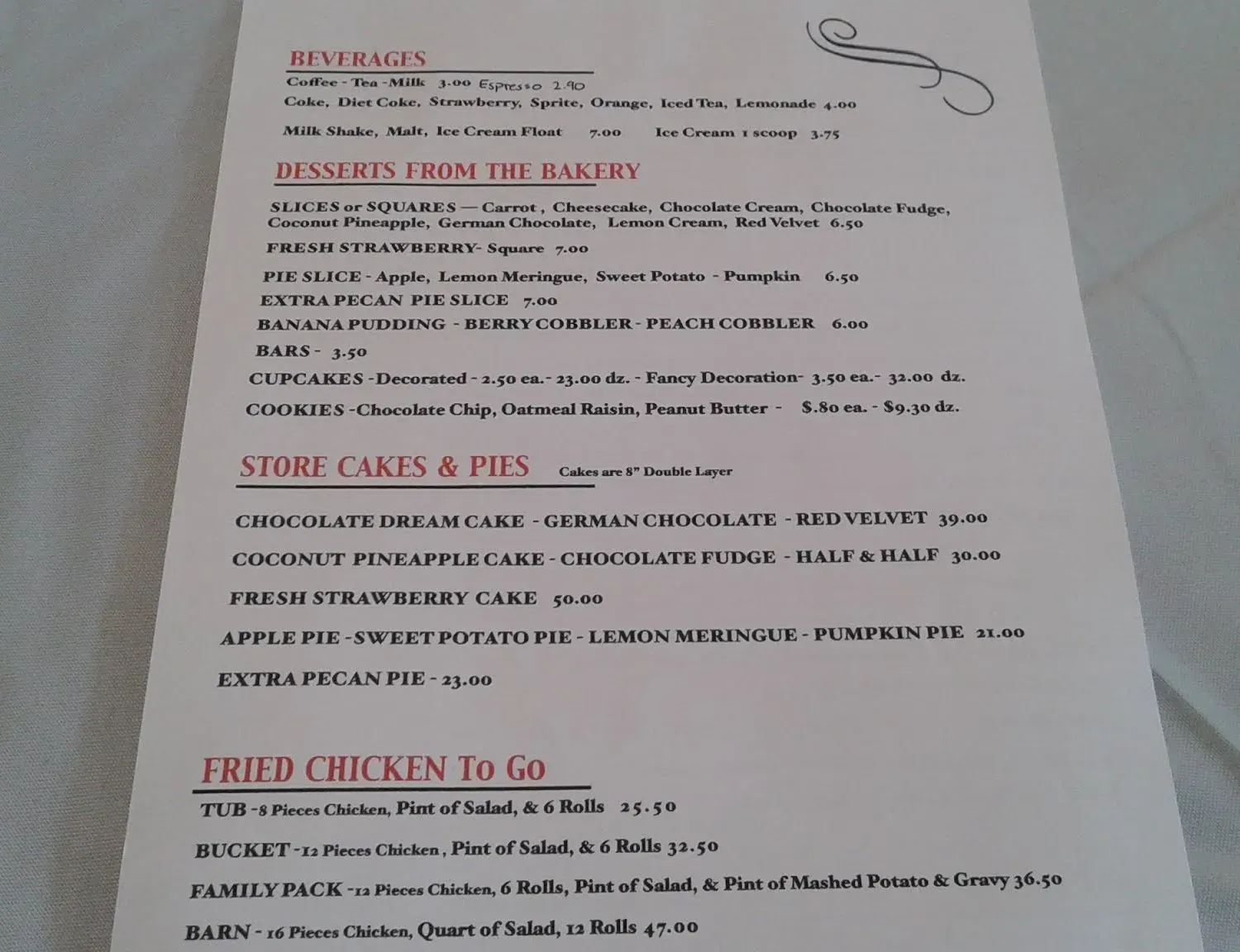 Menu 3