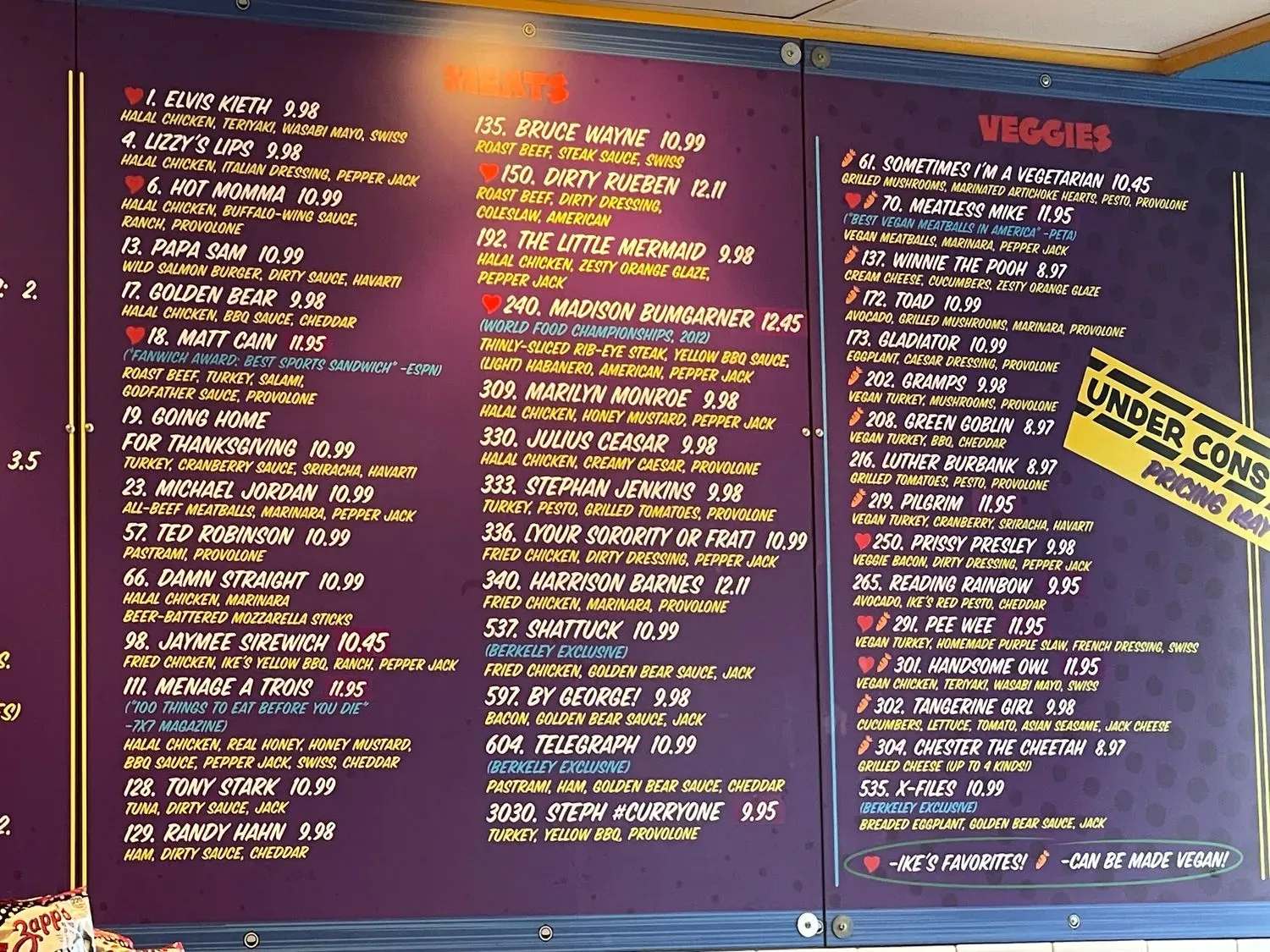 Menu 3