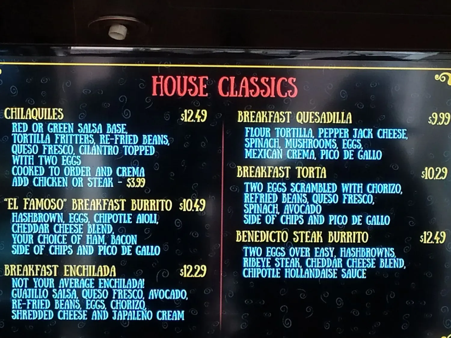 Menu 6