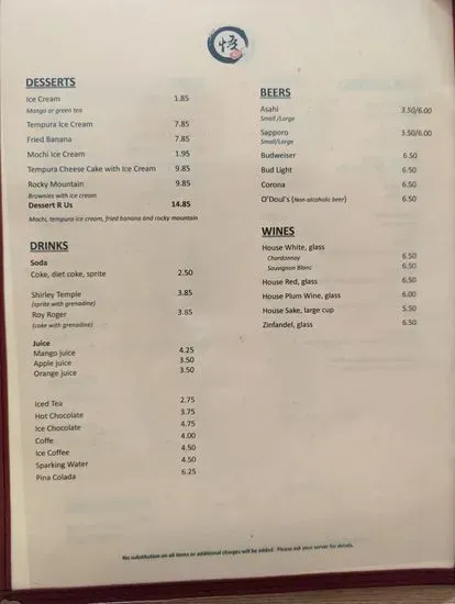 Menu 6