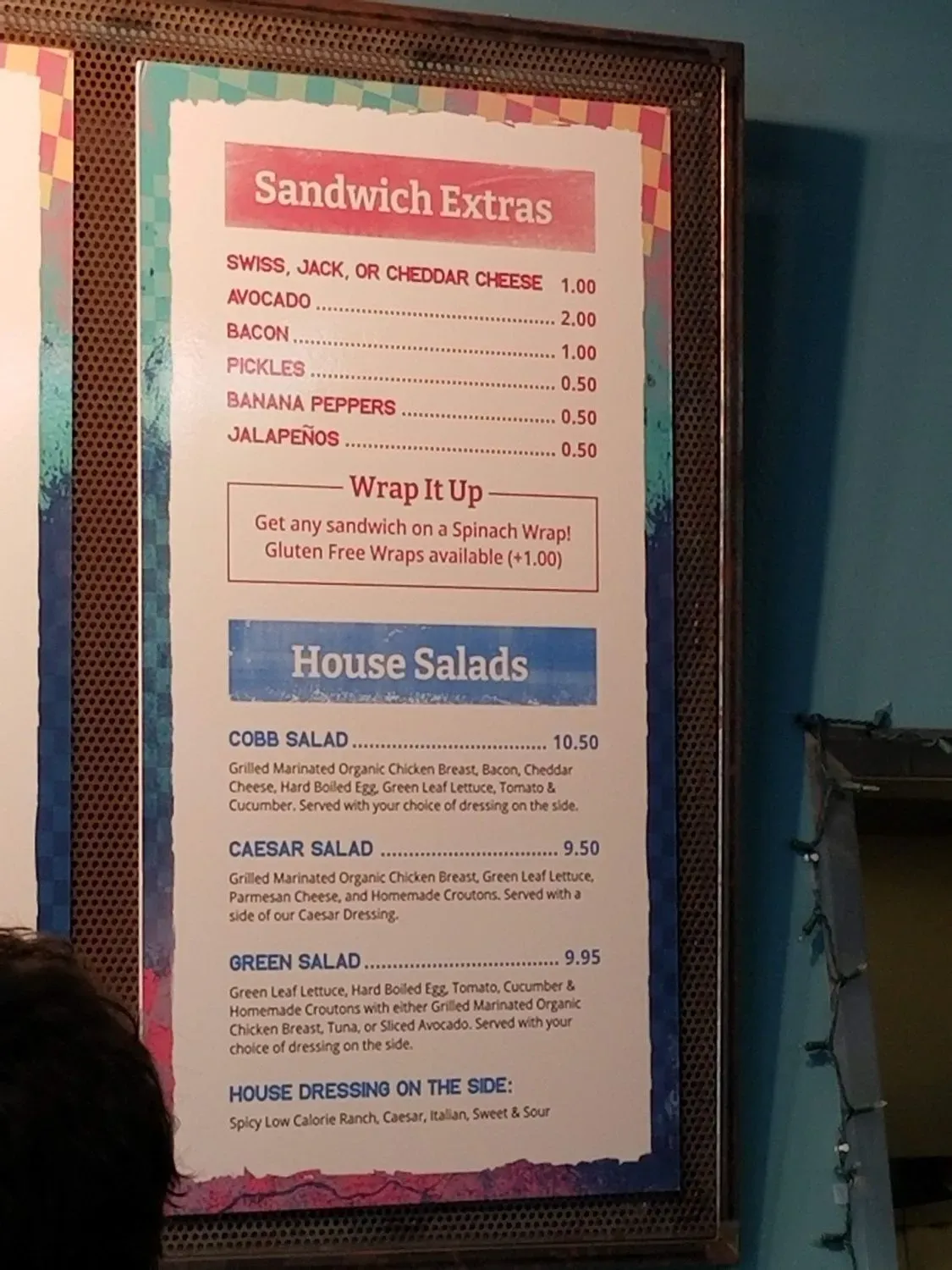 Menu 3