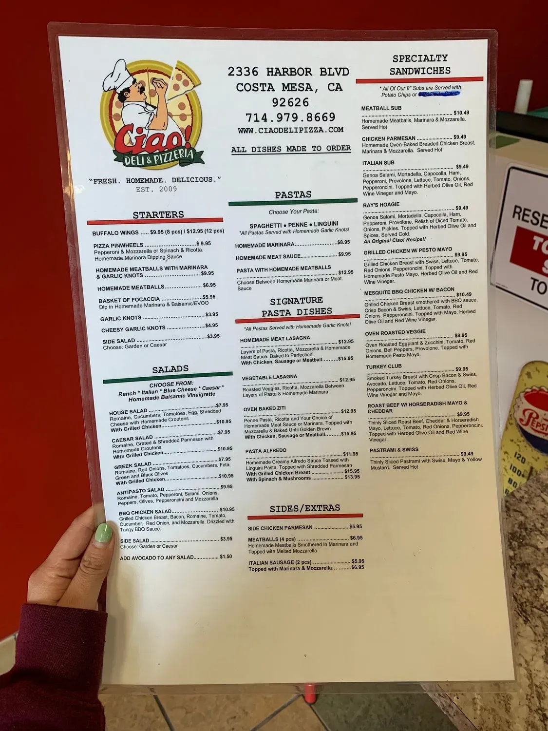 Menu 6